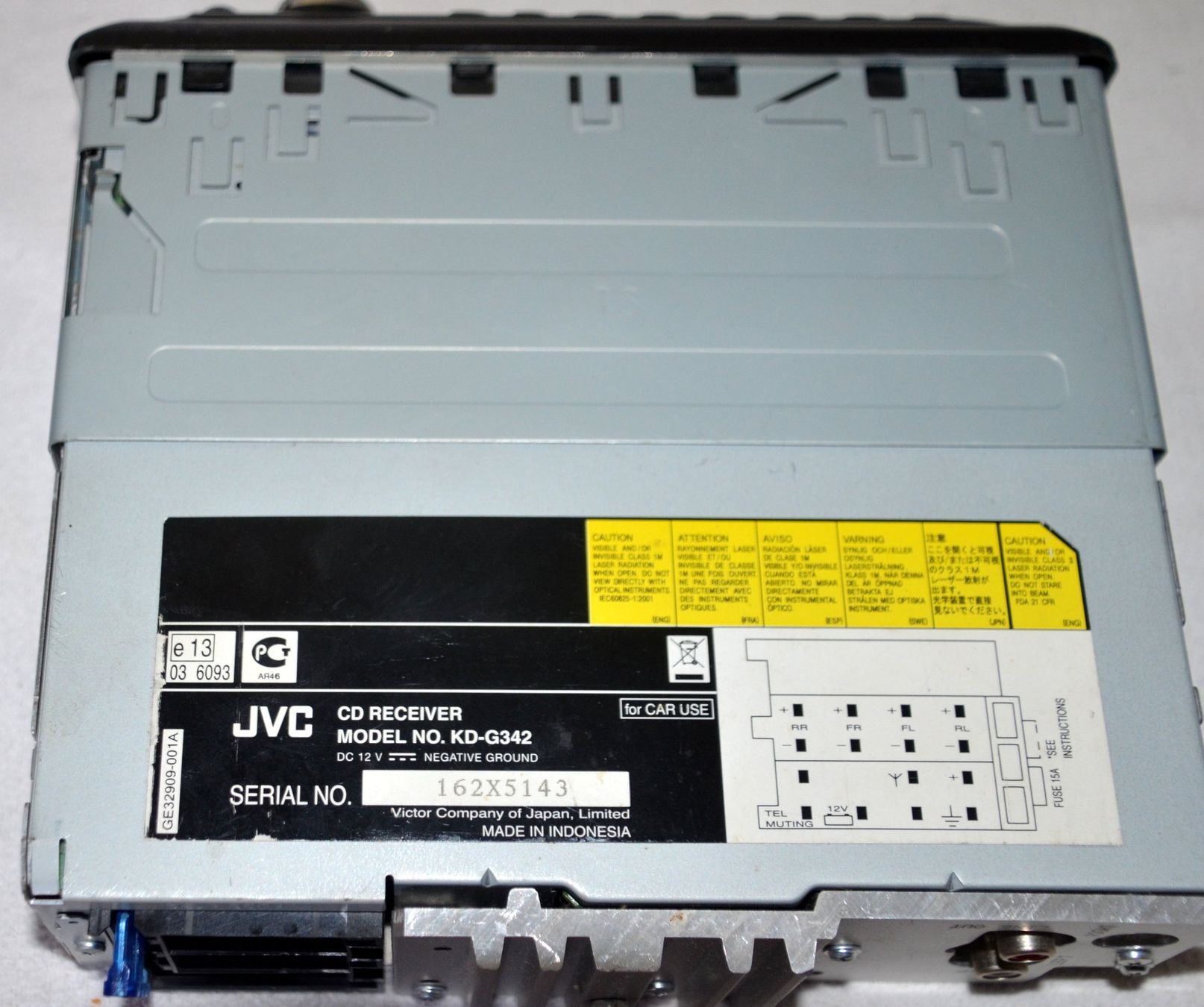 JVC Radio: Autoradio JVC KD-G342 – Usato da Collonges venduto da arashee 4