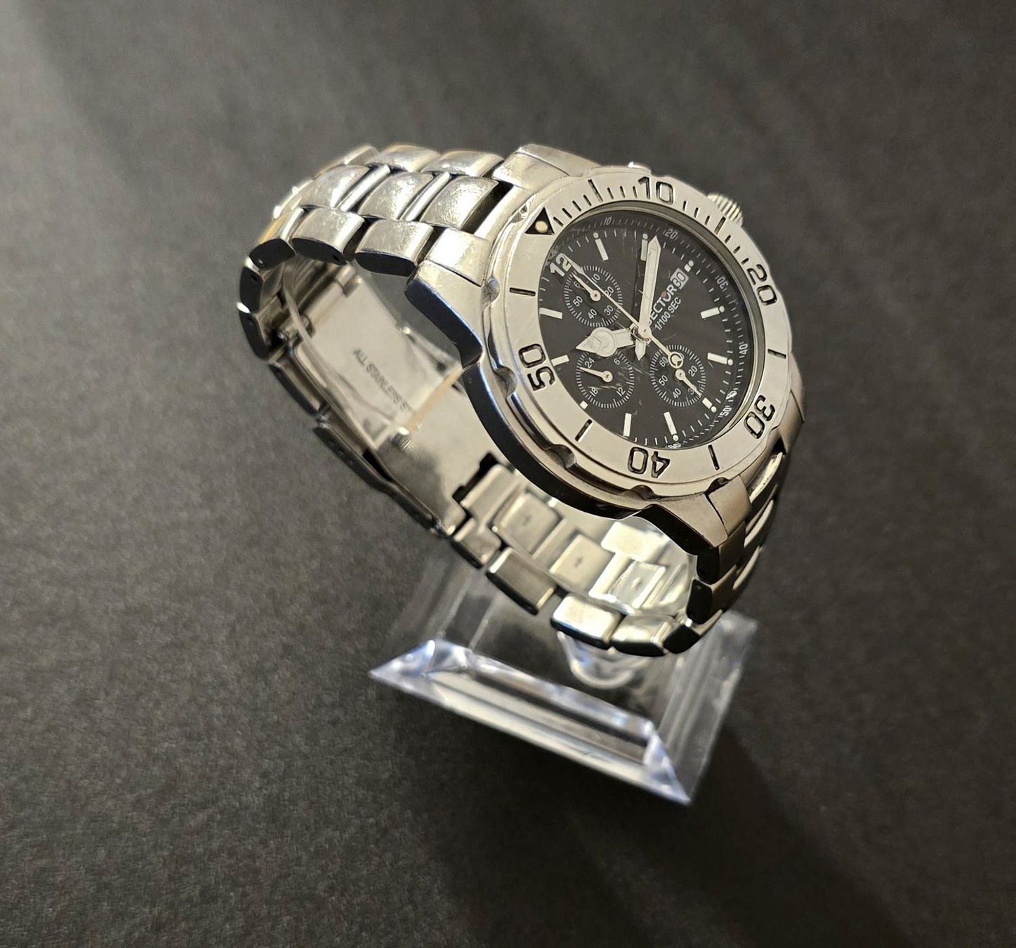 Sector Uhren: SECTOR 1/100 SEC CHRONOGRAPH HERREN UHR – Gebraucht aus Neftenbach von Taschen-Uhren 9