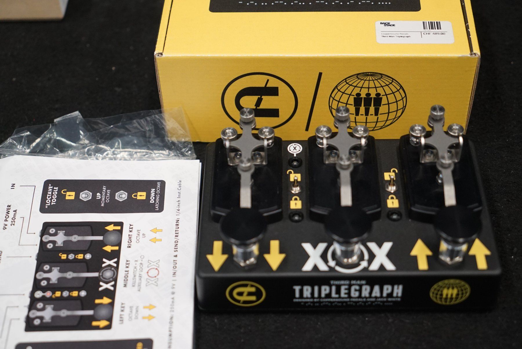 Strumenti musicali: Third Man - CopCoppersound Thirdman Triple Telegraph Octaver – Usato da Ortschwaben venduto da Musictrade