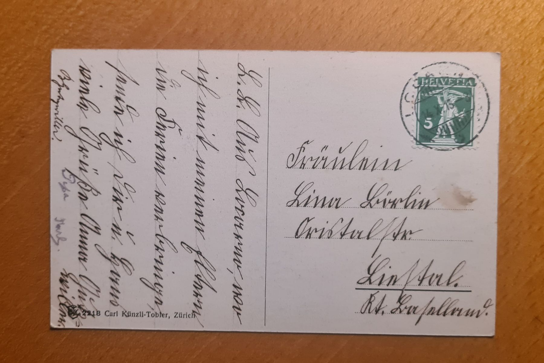 Ansichtskarten: Locarno - Madonna del Sasso 1915 – Gebraucht aus Ebikon von Donar50 2