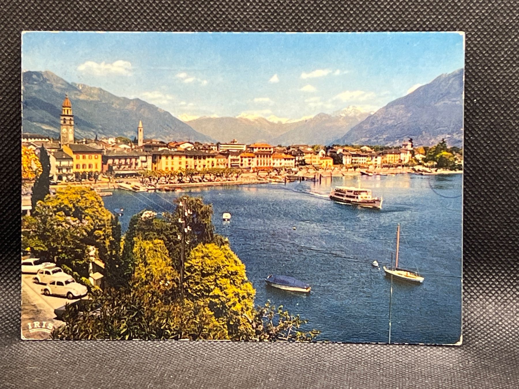 Cartoline postali: Ascona, Lago Maggiore, Veduta generale – Usato da Widnau venduto da Brusi9