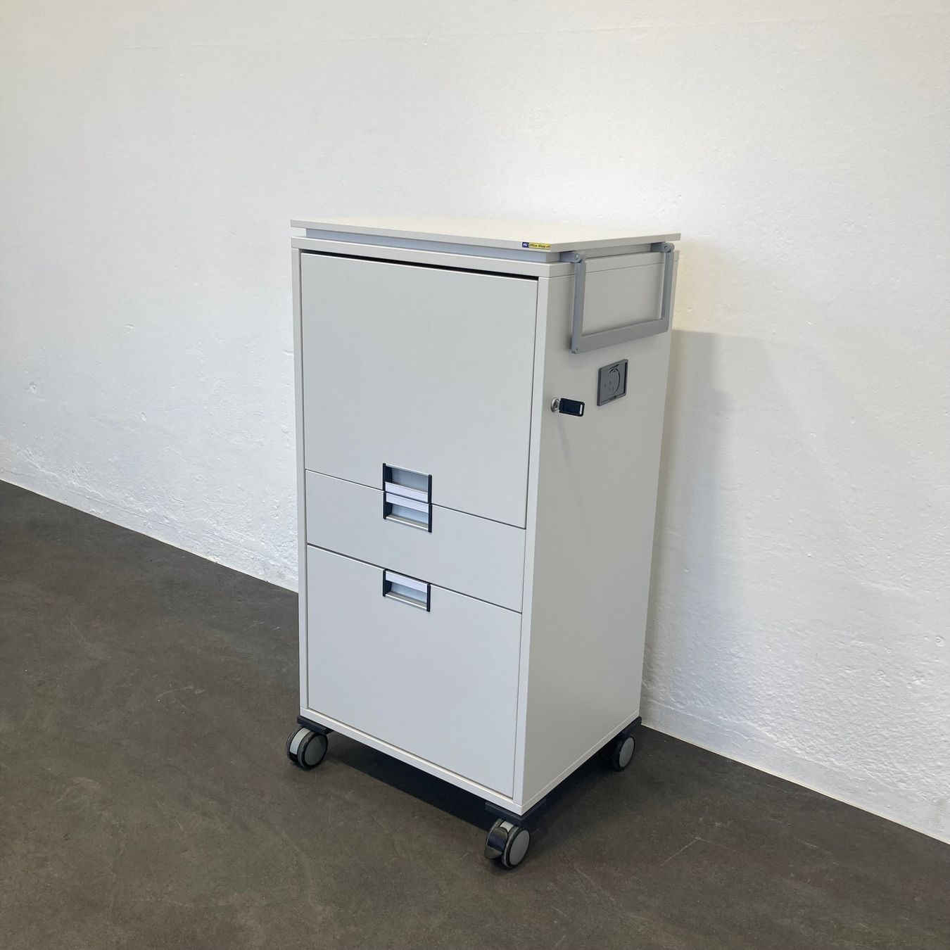 Banconi: Steelcase Moby Roll-Caddy - Weiss - mit A4 Schublade - mit – Usato da Schönenwerd venduto da mcofficeshop 4