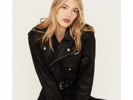 Damen Jacke Größe L Wrangler X Fender Women's Cropped Moto