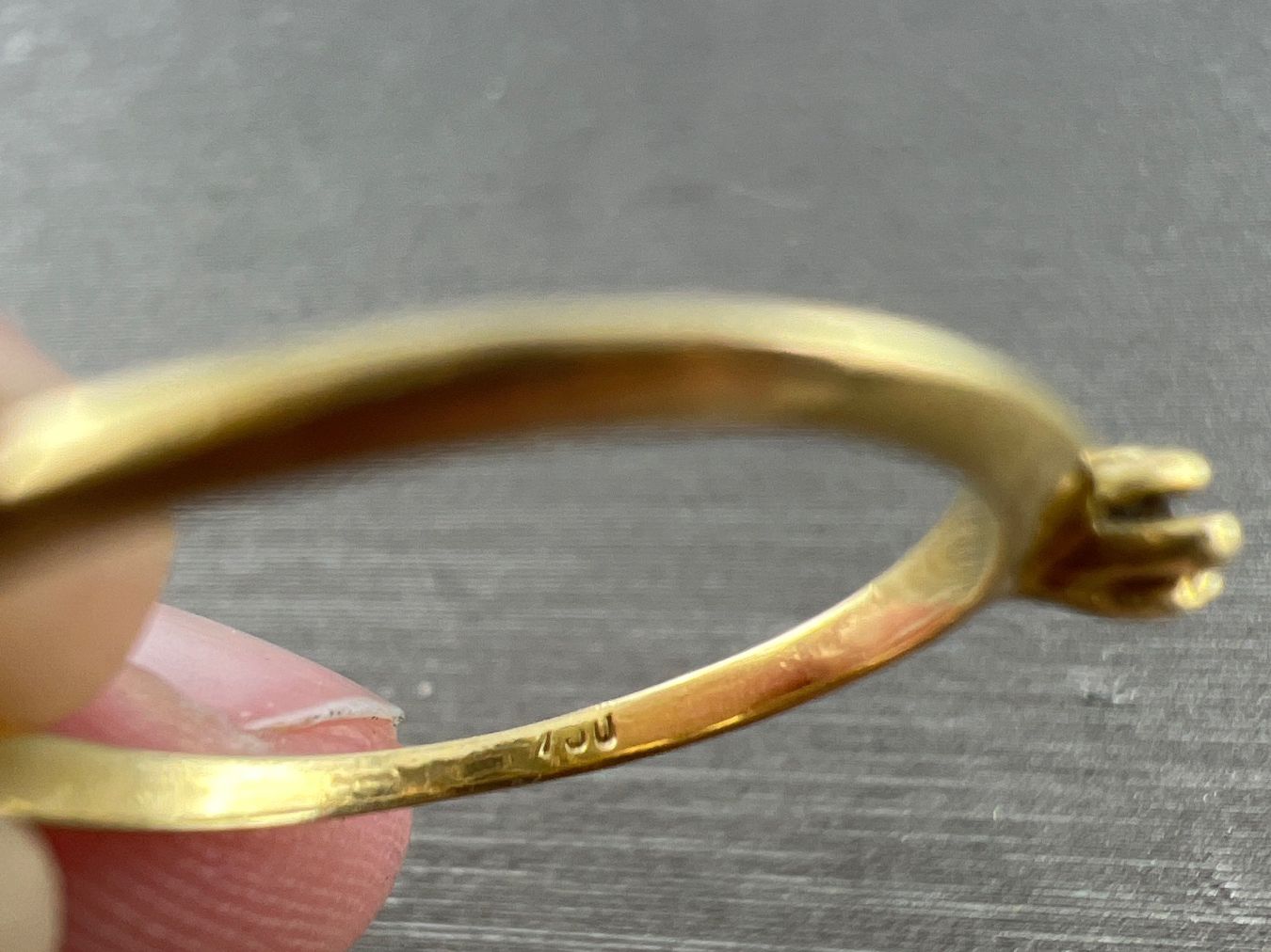 Bagues: Ring 750 Gold – D'occasion à Niederuzwil par leo_8857 1