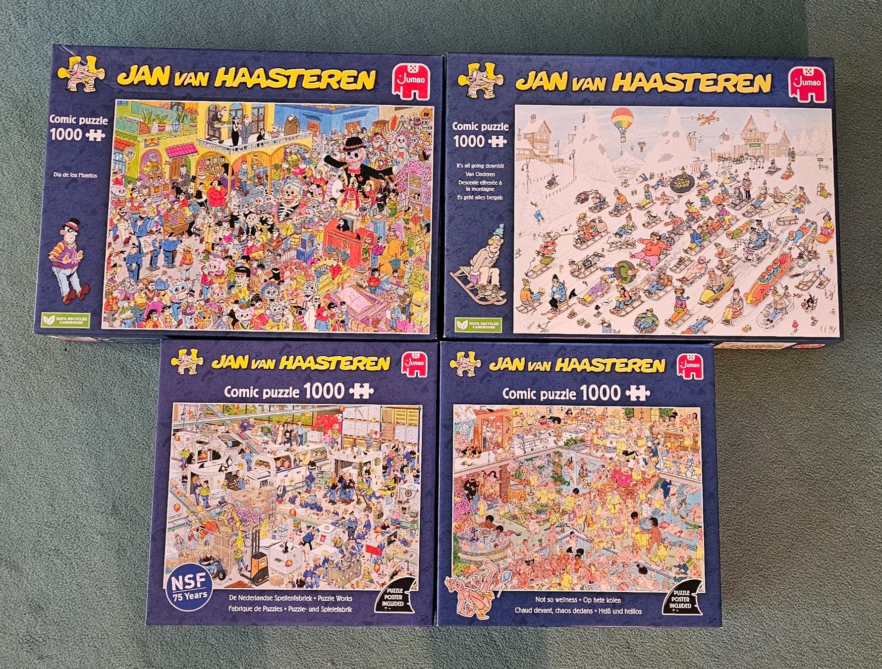 Puzzle: 31 tolle Puzzles (1000er) – Usato da Winterthur venduto da Aengscheku 2