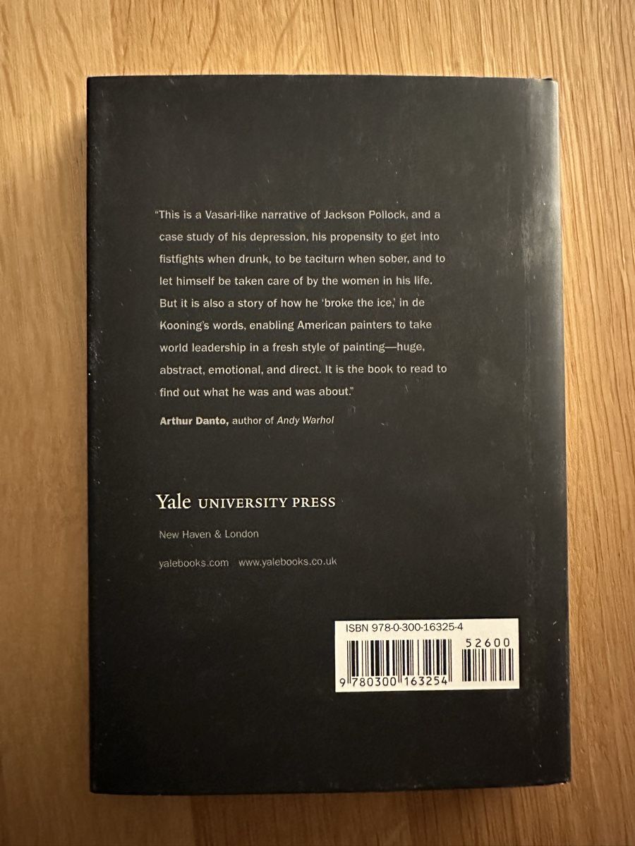 Bücher: Jackson Pollock biography by Evelyn Toynton – Gebraucht aus Basel von  1