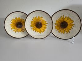 Vintage Teller Sonnenblume - Royal Stafford Radio - England