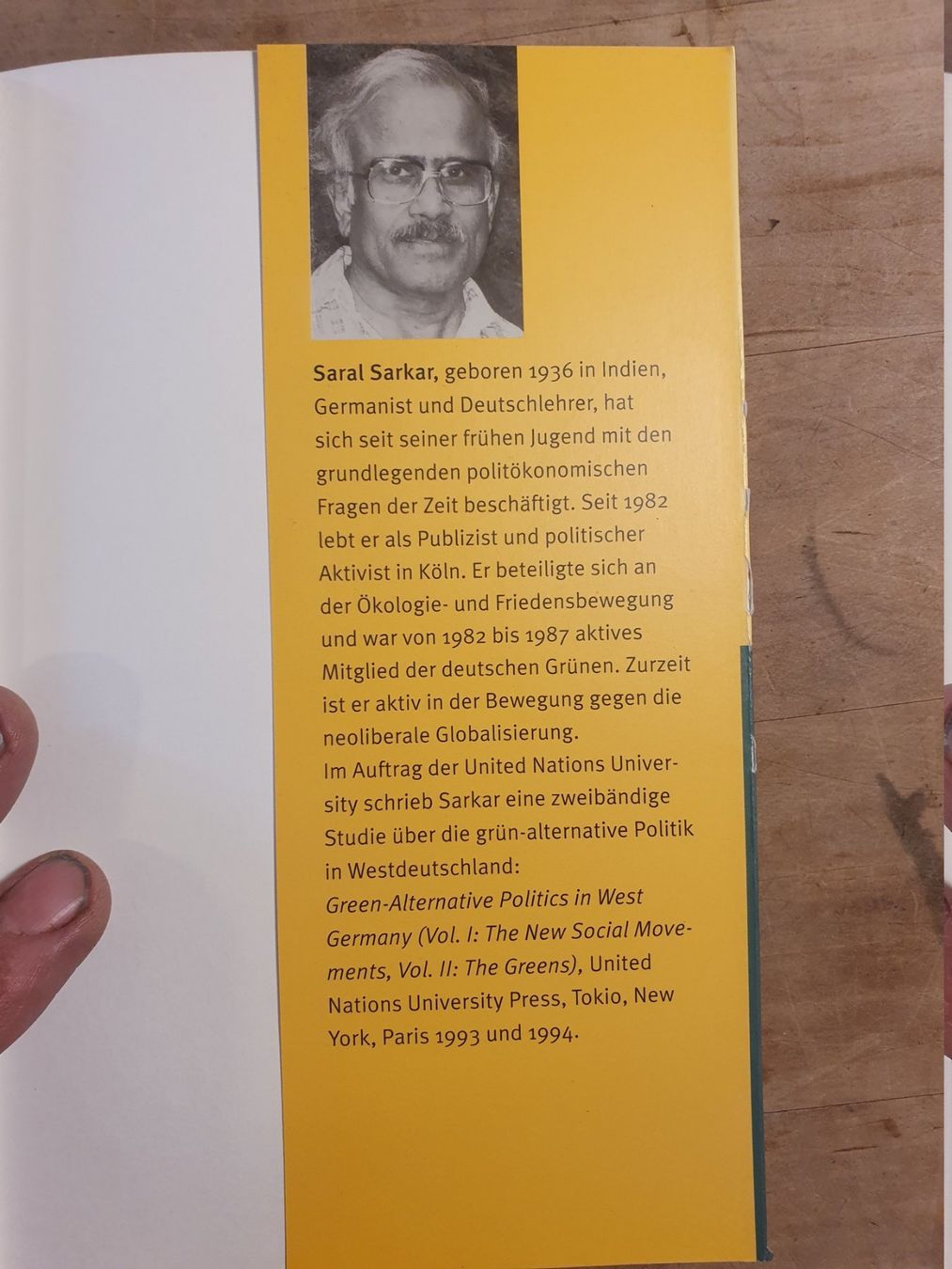 Libri: Die nachhaltige Gesellschaft Saral Sarkar Rotpunkt – Usato da Zürich venduto da loosebone 3