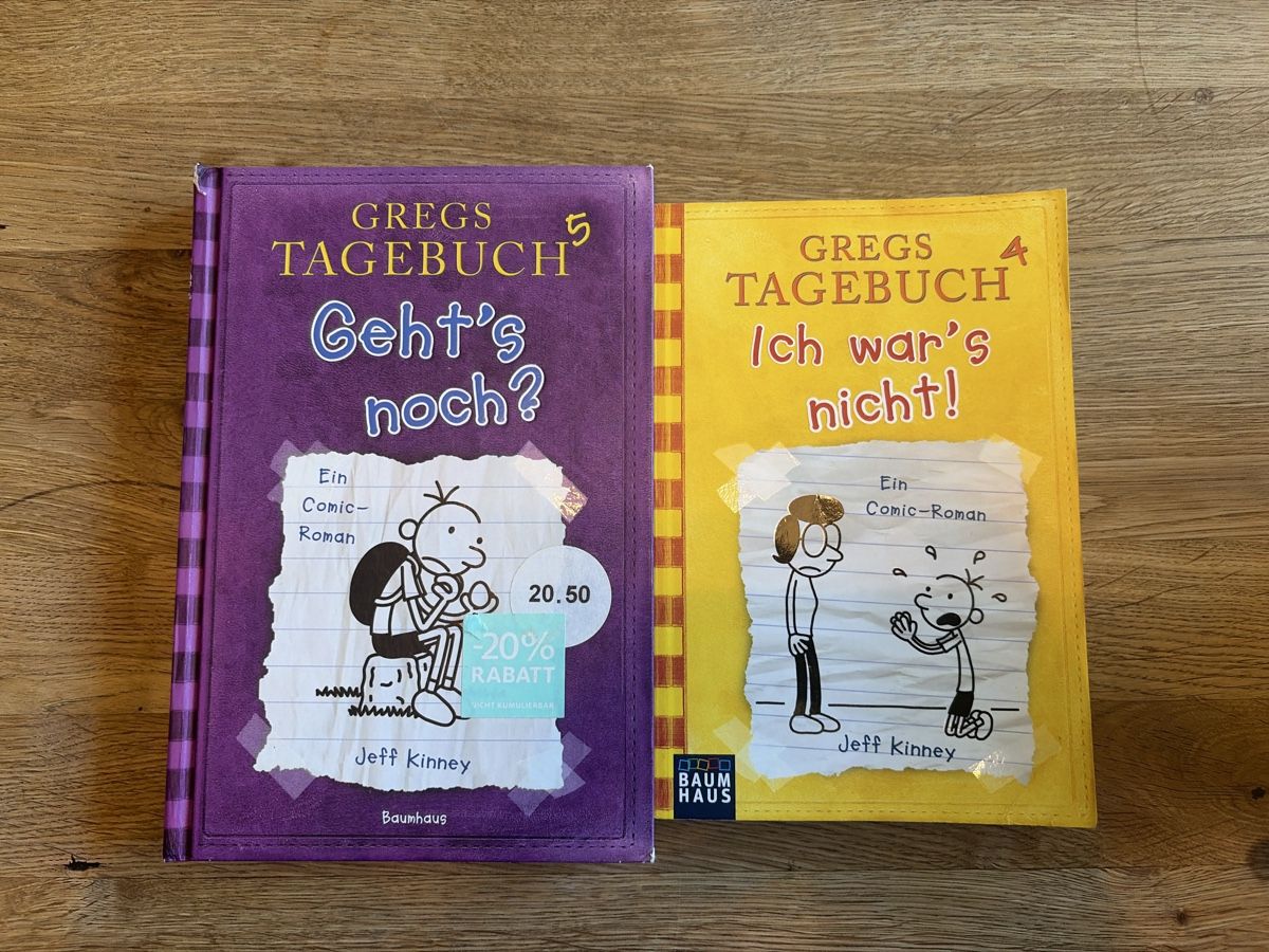 Libri: 14x GREGS TAGEBUCH – Usato da Rüti ZH venduto da revilopeter 2