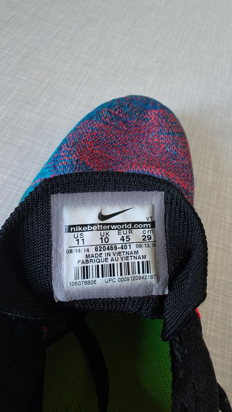 Nike Herrenschuhe: Nike Flyknit Air Max 'Blue Lagoon' – Gebraucht aus Bern von wade99 5