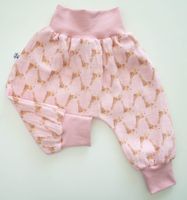 Sommer Pumphose aus Musselin - Giraffen Gr.62/68  NEU