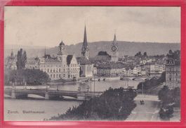 ZÜRICH, STADTHAUSQUAI, 23.5.1911