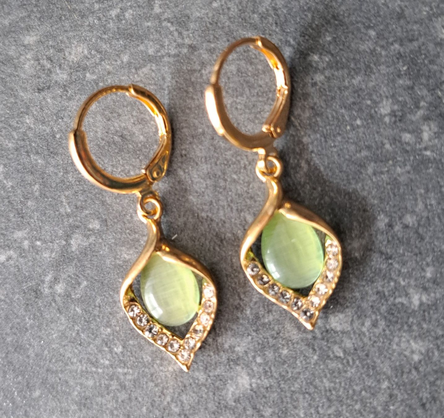 Orecchini pendenti & Orecchini a lobo: Boucles d'oreilles en opale – Nuovo e nell'imballaggio originale da St-Imier venduto da supernova21 2