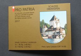 2017 Pro Patria Markenheftchen **