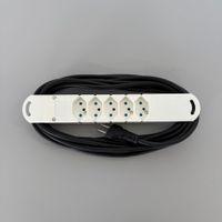 Steffen Steba Variabl Mehrfachstecker Weiss - Magnetisch - 6