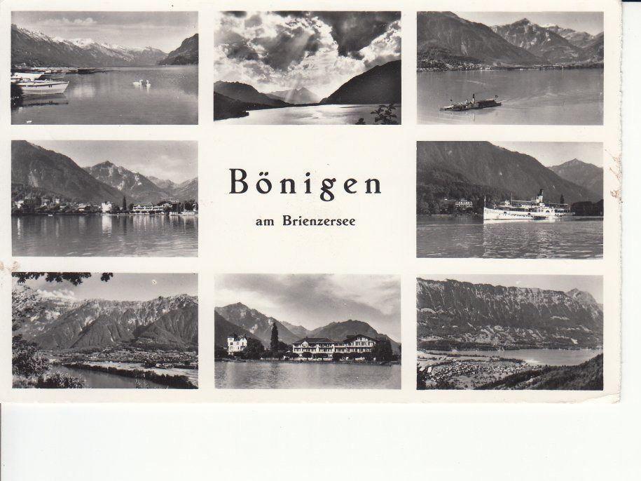 Cartoline postali: Bönigen 1961 – Usato da Bürglen TG venduto da StampGraf