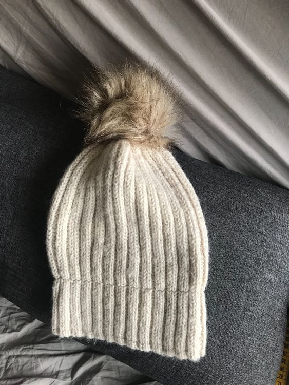 Pompon Fourrure Synthétique Rose Antique Imitation Renard - Zebra Textiles