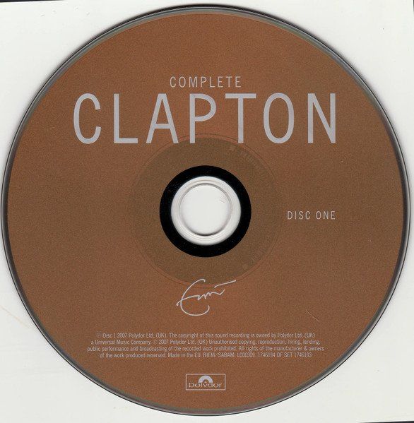 CD: Eric Clapton – Complete Clapton – Usato da Brittnau venduto da Zibu 3