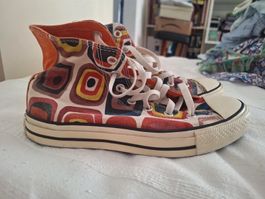 Rare Vintage Converse Chuck Taylor All Star Hippie / Psyched
