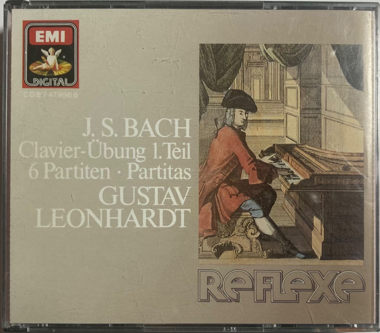 CDs: J.S. BACH, GUSTAV LEONHARDT - CLAVIER- ÜBUNG..... – D'occasion à Poliez-Pittet par Newtown-Records
