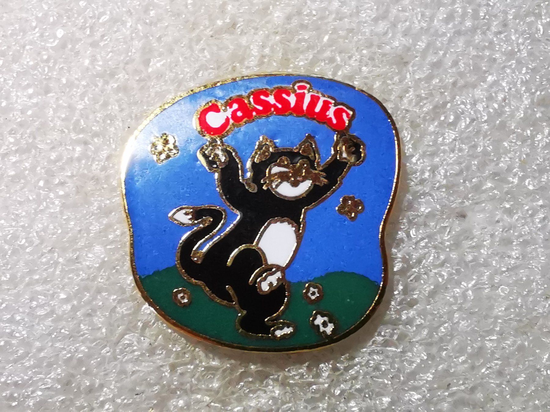 Placchette & Badge: Ansteckpin 71: Cassius – Usato da Oppligen venduto da Pin-Fall-Shop