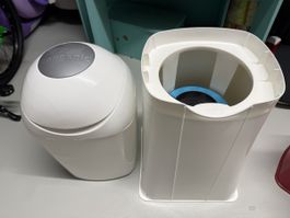 Windeleimer Sangenic weiss gebrauchter Zustand