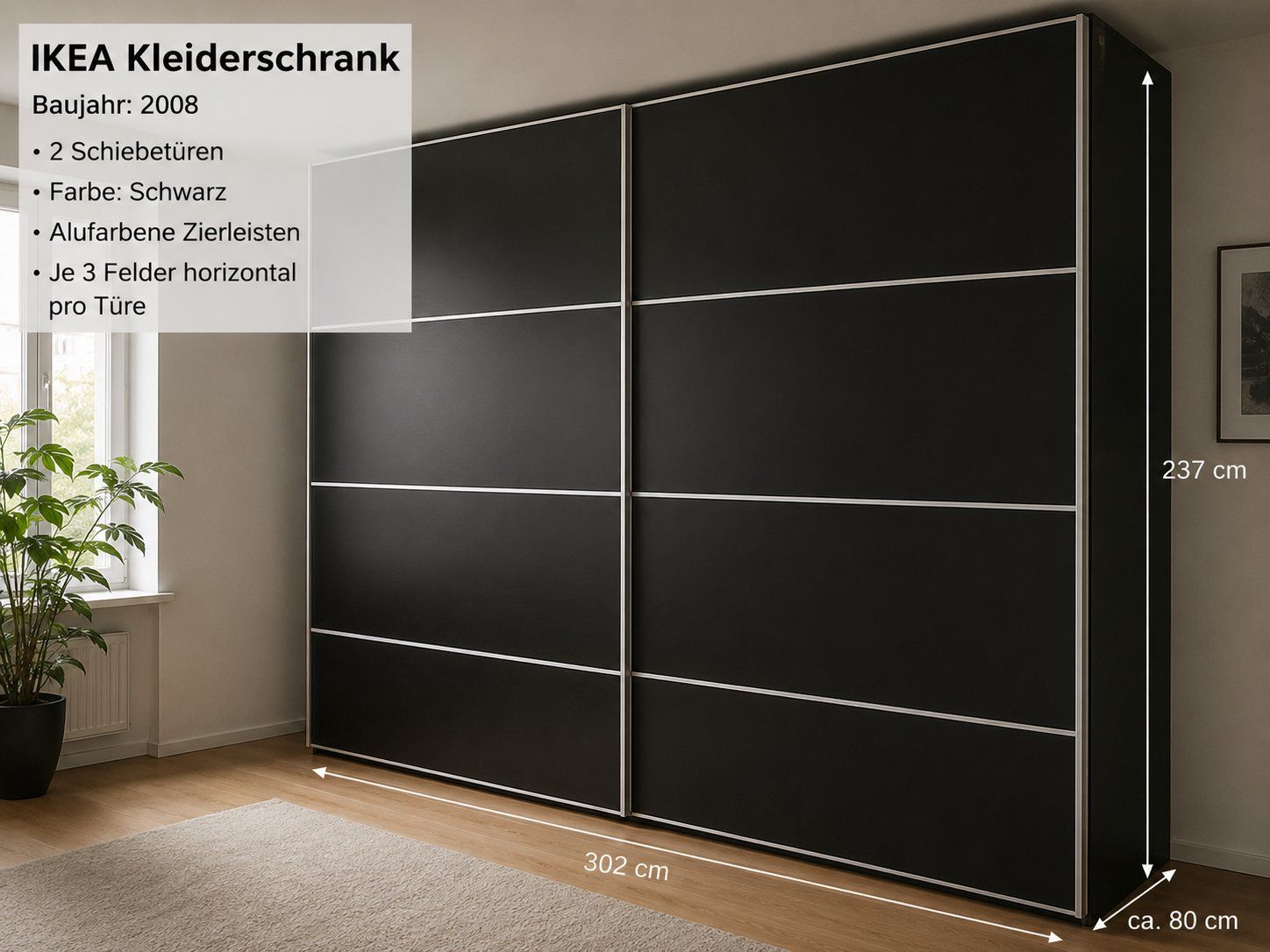 Armadi: Kleiderschrank mit Schiebetüren – Usato da Lotzwil venduto da Mfl1