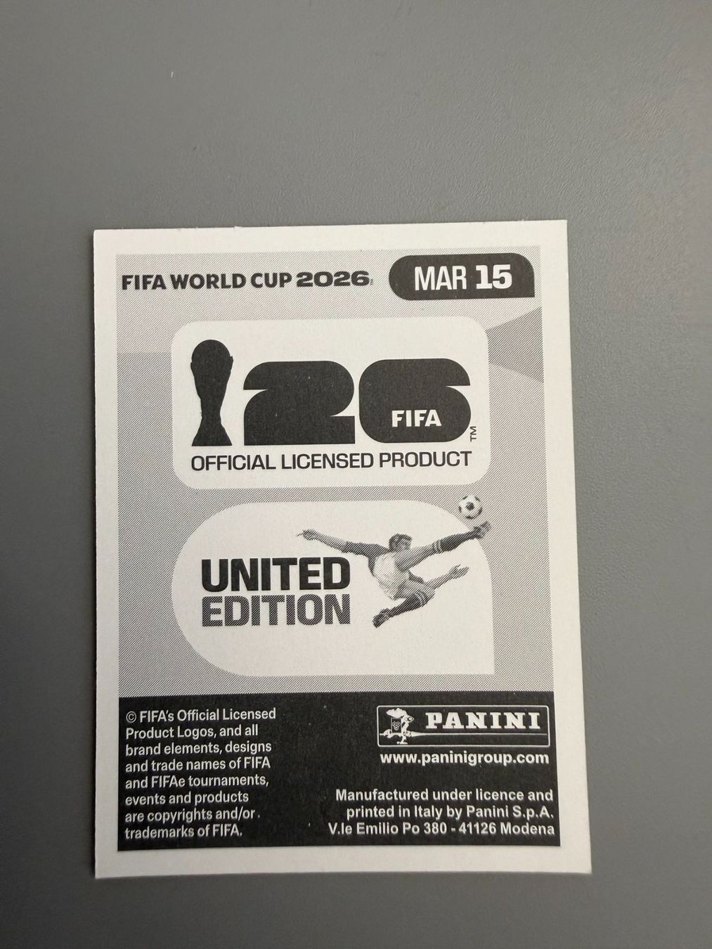 Panini Sammelbilder & Trading cards: Panini Ismael Saibari MAR15 – Gebraucht aus Liebefeld von Ronaldo-1996 1