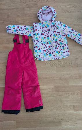 Kinder Schneeanzug / Skianzug Set gr 110