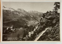 Albert Steiner, St. Moritz - Hahnensee bei St. Moritz