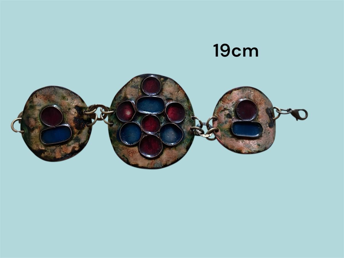 Armbänder & -reifen: Bracelet en  émail 1970s – Gebraucht aus lausanne von ZeldaZonk58 5