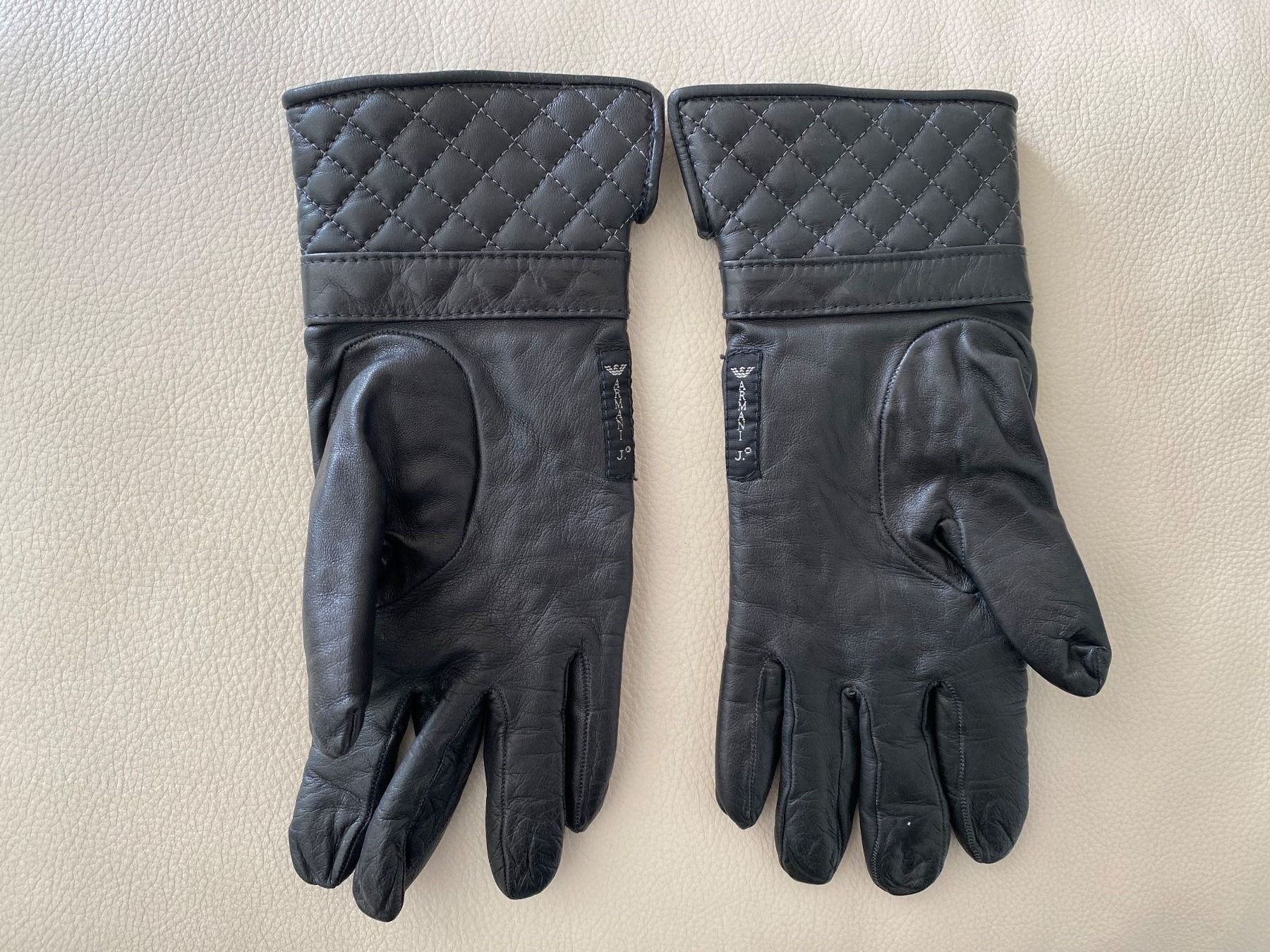 Armani Guanti & manicotti: Perfekter Auftritt - einmalige ARMANI Lederhandschuhe – Nuovo (secondo la descrizione) da Winkel venduto da ferrari2022 3