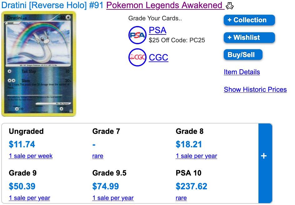 Pokémon Carte collezionabili: Dratini Bundle / 62 & 91 – Usato da Zürich venduto da PEACECOCOON 4