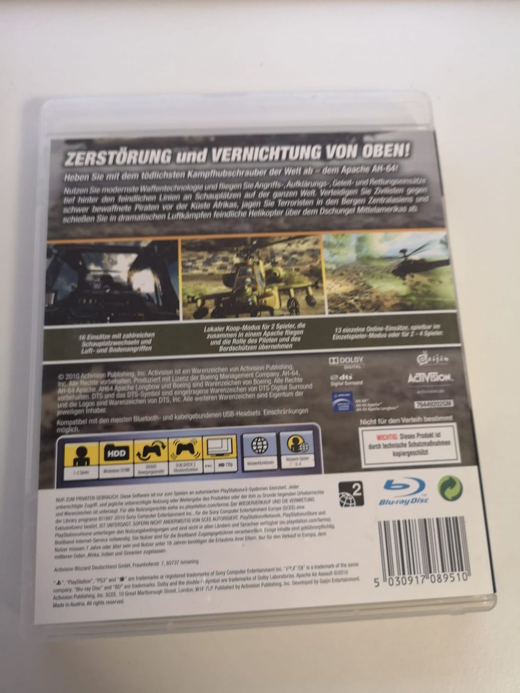 Spiele: Apache (PS3) – Gebraucht aus Herisau von Seyashop_2 1