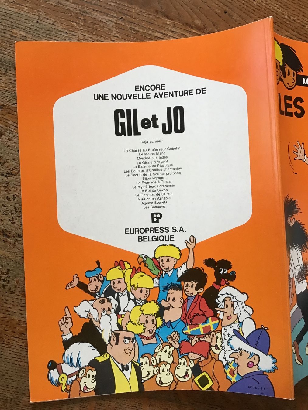 Fumetti: Gil et Jo EO T 15 – Usato da Fully venduto da Ruby97 3