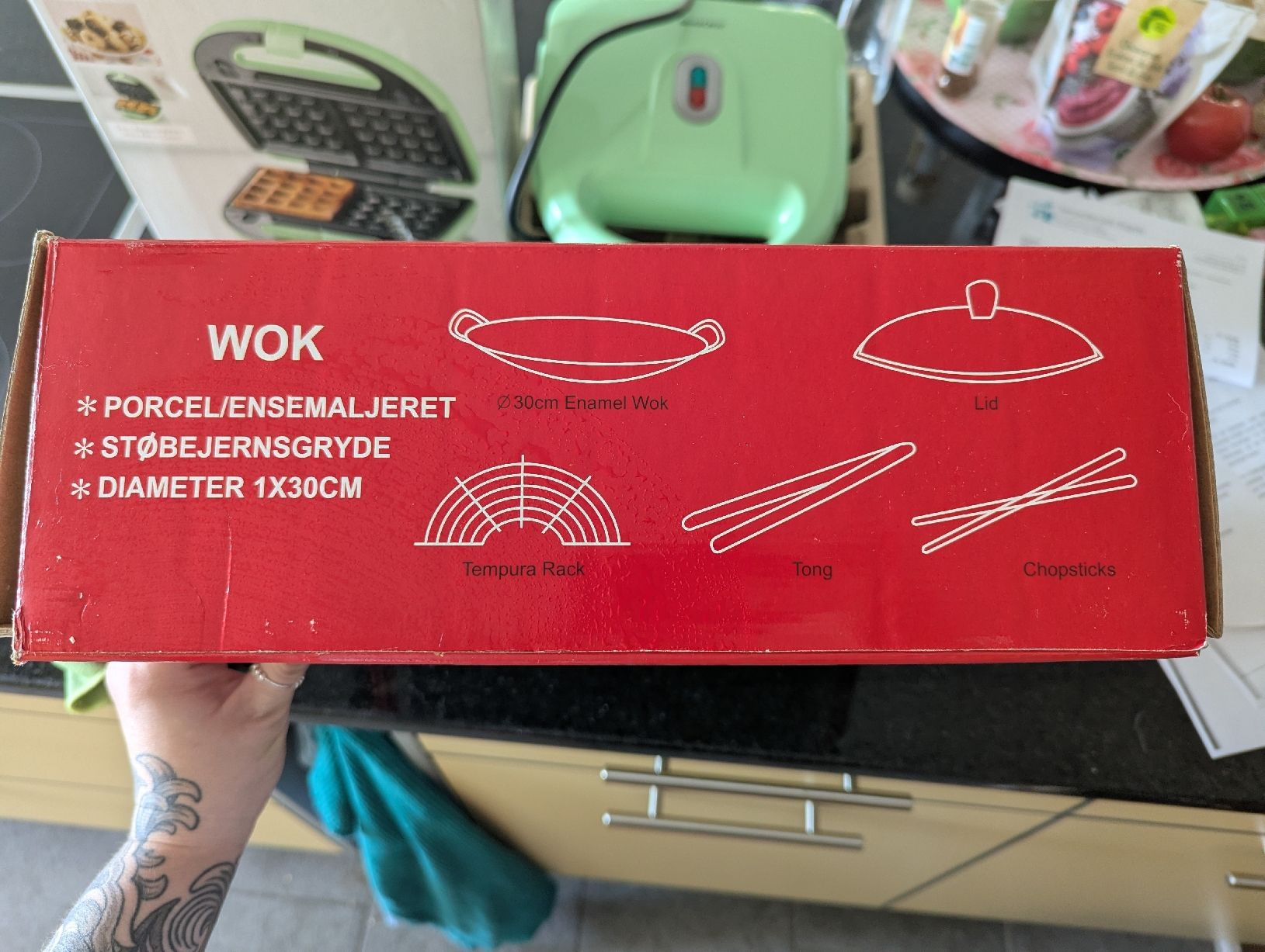 Padelle: Wokset 5-teilig Durchmesser 30cm neu – Nuovo e nell'imballaggio originale da Häfelfingen venduto da carii 1