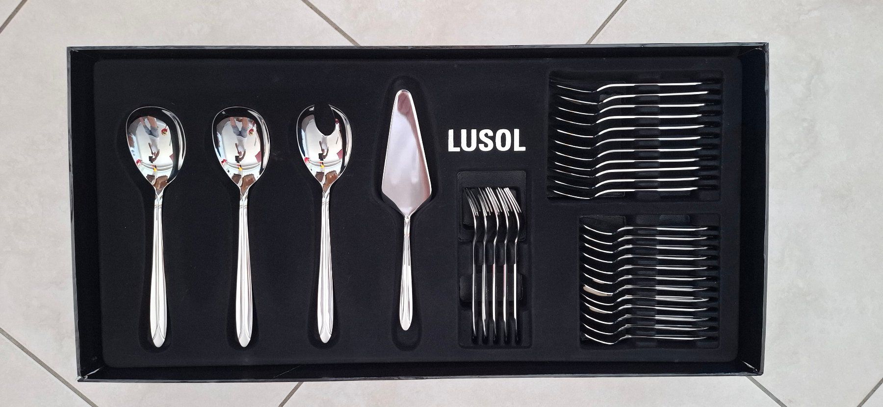 Set di posate: Lusol Besteckset – Nuovo e nell'imballaggio originale da Weggis venduto da Jhmathis 2