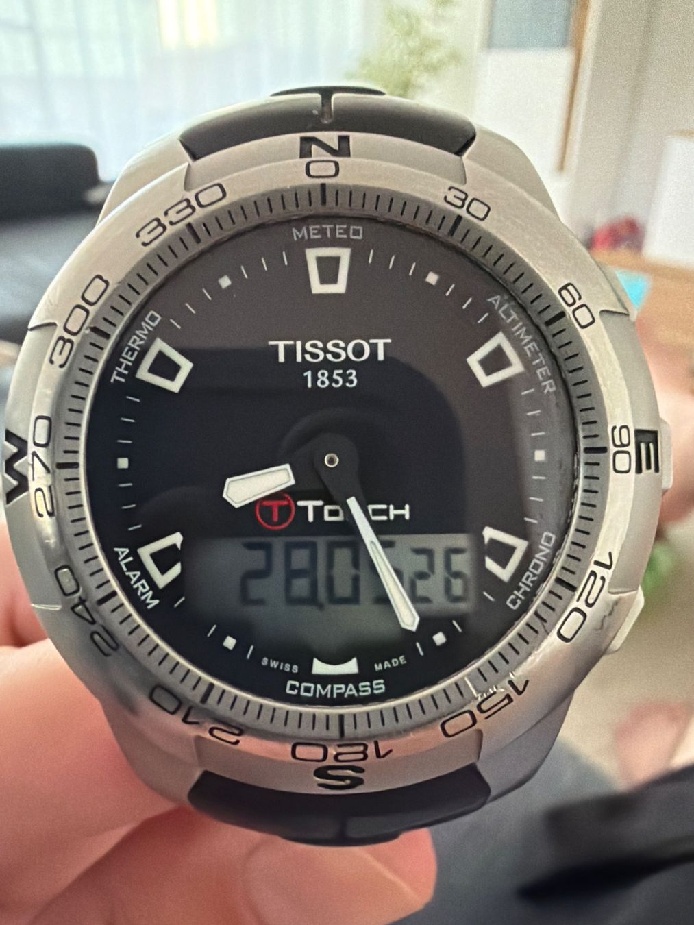 Tissot Orologi: Tissot T-Touch Multifunktionsuhr Edelstahl – Usato da Dagmersellen venduto da maferfra