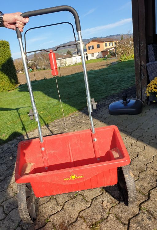 Wolf Garten Streuwagen Kaufen auf Ricardo