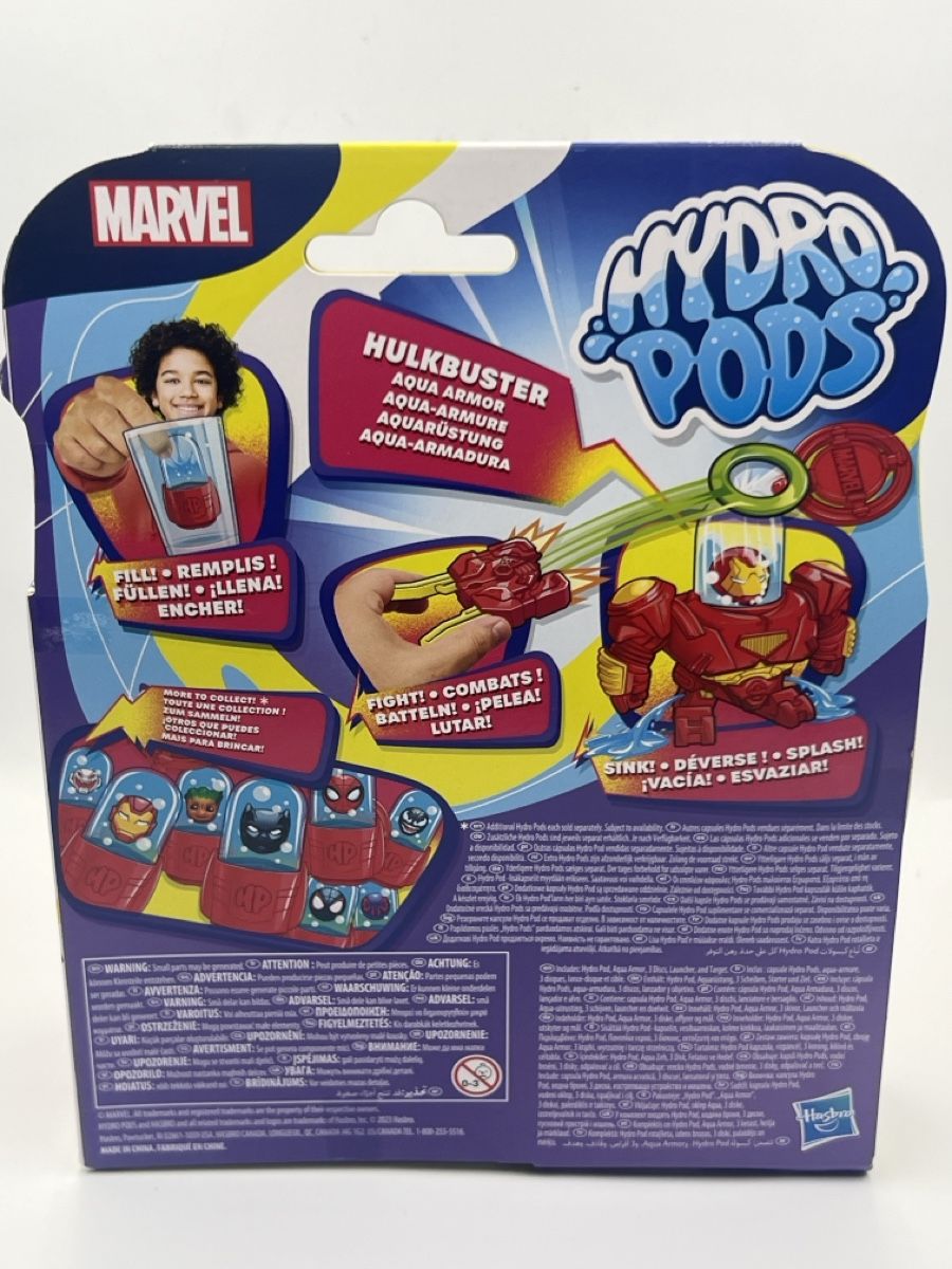 Giocattoli: Marvel Hydro Pods Hulkbuster, neu & originalverpackt! – Nuovo e nell'imballaggio originale da Emmen venduto da VK-Retail 1