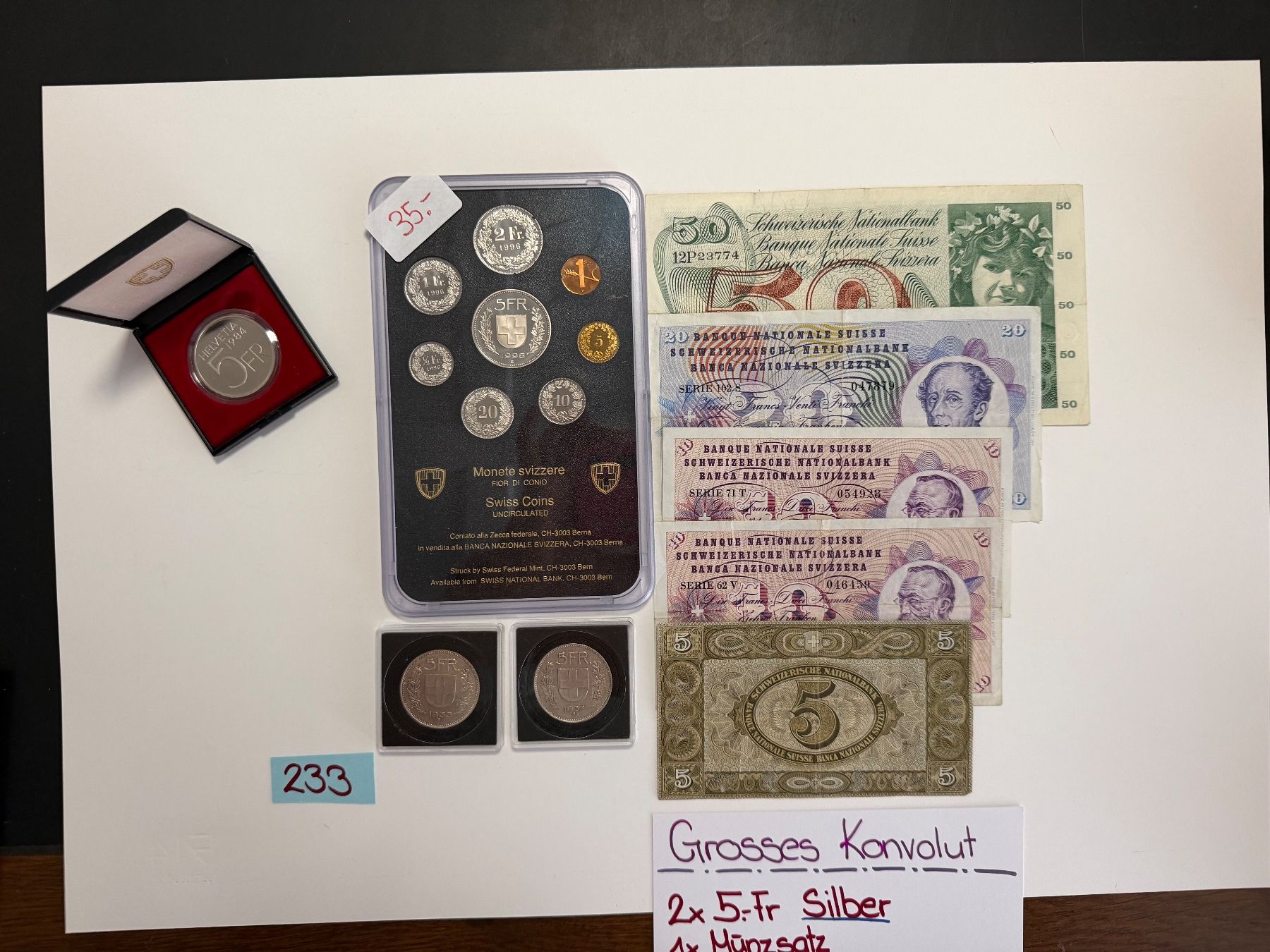 Toutes les monnaies: Grosses Konvolut – D'occasion à Engi par kasi09 1