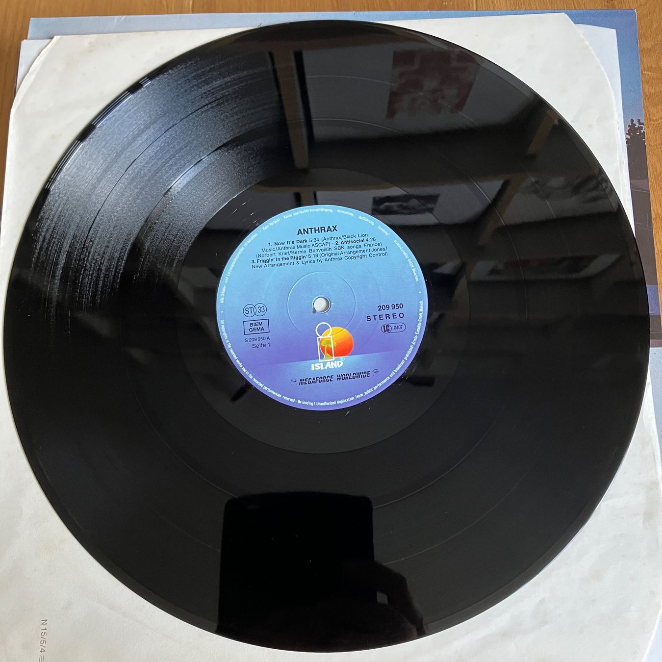 Schallplatten: Anthrax – Penikufesin  EP – Gebraucht aus Altdorf UR von Metallic0 1