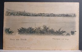 Gruss aus Zürich, Alpenquai und Enge, vorm. F. Jelmoli A.G.