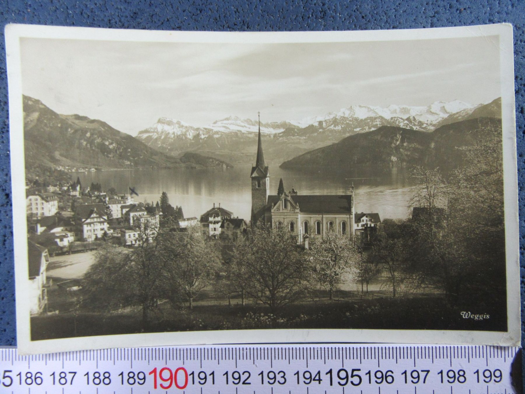 Cartoline postali: WEGGIS 1931 LU AK – Usato da Ettingen venduto da Hausi4711