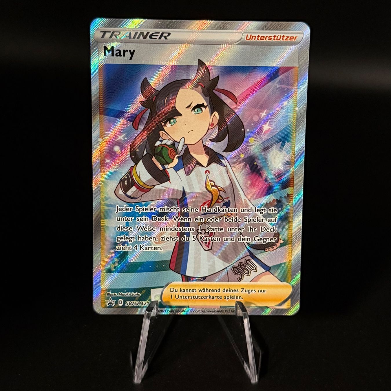 Pokémon Carte collezionabili: Mary #SWSH121 Pokemon Promo DE – Usato da Feuerthalen venduto da Plazatoys