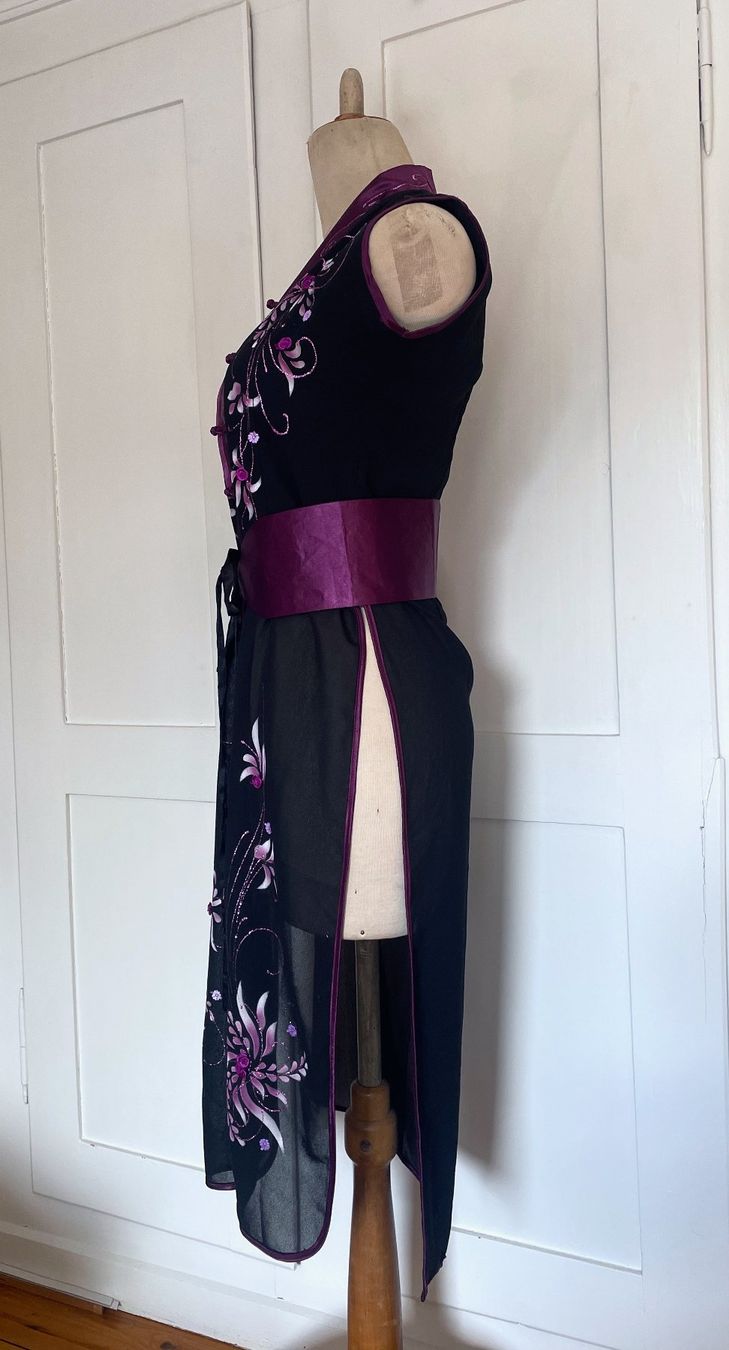 Vestiti: Kimono Kleid/Weste, Seide, Gr.M – Usato da Zürich venduto da Caro55 4