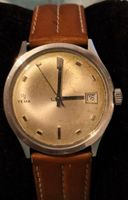 Yema Vintage Herrenuhr, Automatic , Lederarmband, top!