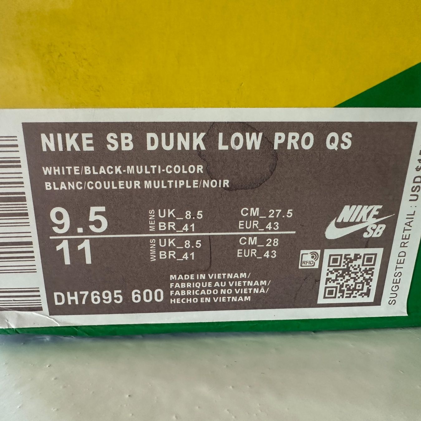 Nike Scarpe da uomo: NIKE SB DUNK PRO QS - GRÖSSE 43 – Usato da Tägertschi venduto da TheChange 7