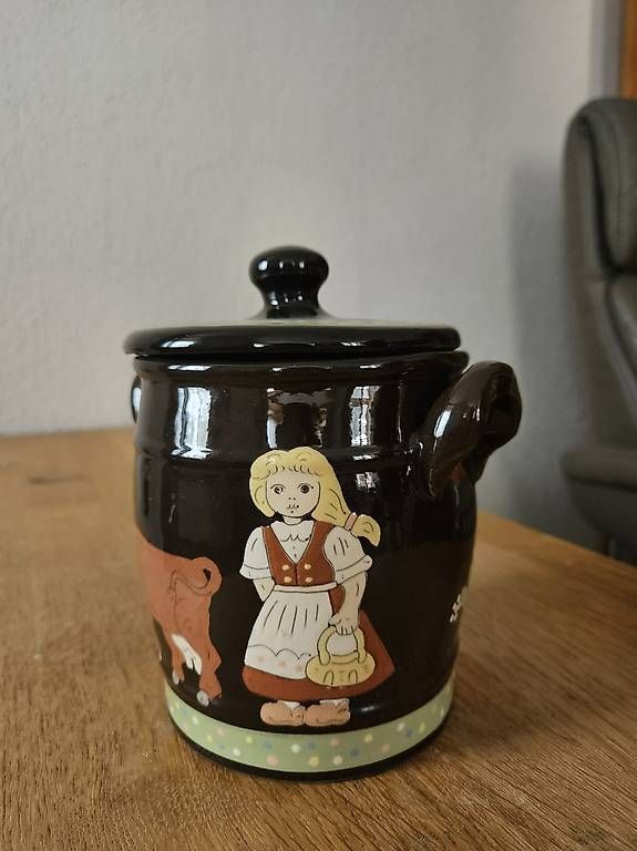 Töpfe: Topf mit Deckel von Burkart-Keramik – Gebraucht aus Birrhard von pas_5sl2 2