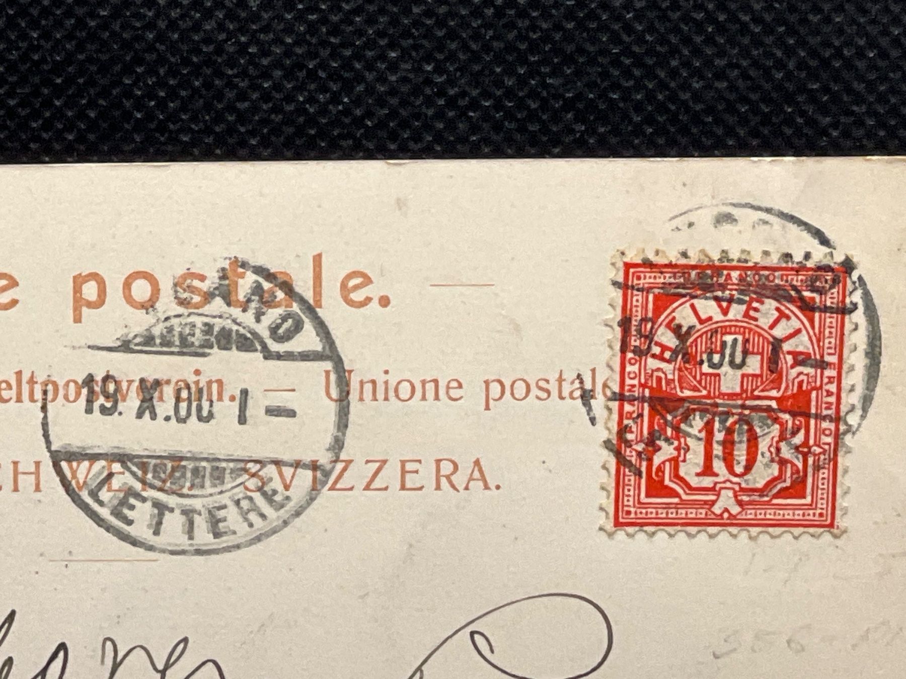Cartoline postali: Vue Generale de Lugano et du Mte. Brè – Usato da Widnau venduto da Brusi9 1
